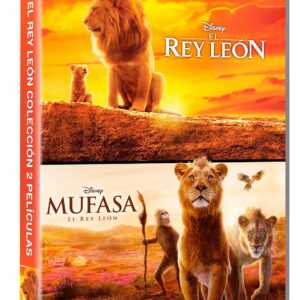 Pack El Rey Leon (2019) + Mufasa: El Rey Leon (2024) (DVD)