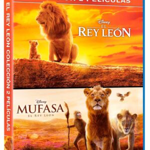 Pack El Rey Leon (2019) + Mufasa: El Rey Leon (2024) (Blu-ray)