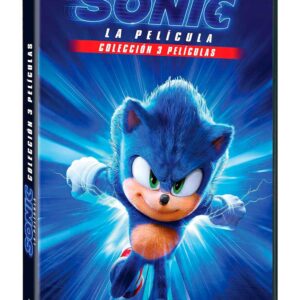 Pack Colección tres películas Sonic 1 a 3 (DVD)