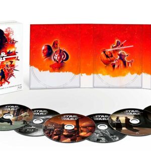 Pack Star Wars Episodios 1-3 (Blu-ray + Blu-ray Extras) (6 discos)