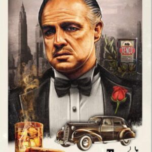 Póster EL PADRINO. Ref. 46. Tamaño 61×91,5.