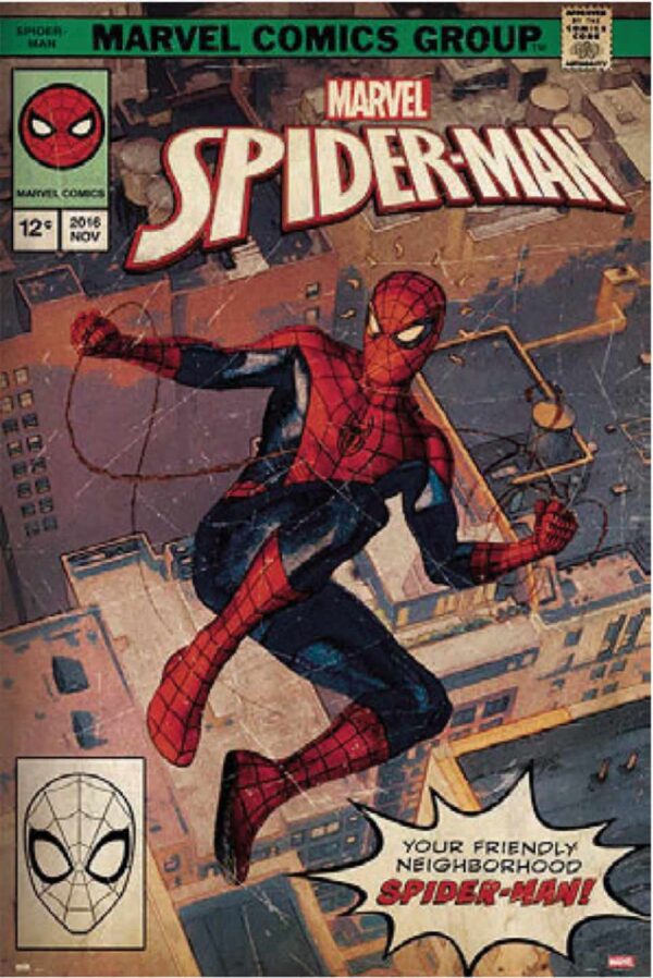 Póster SPIDER-MAN COMIC. Ref. 54.