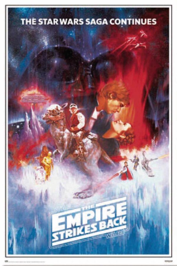Póster EL IMPERIO CONTRAATACA CLASSIC. Ref. 57.
