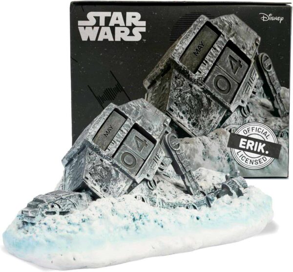 Calendario Perpetuo 3D Star Wars AT AT Derribado