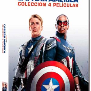 Pack Capitán América Colección 4 Películas (DVD)
