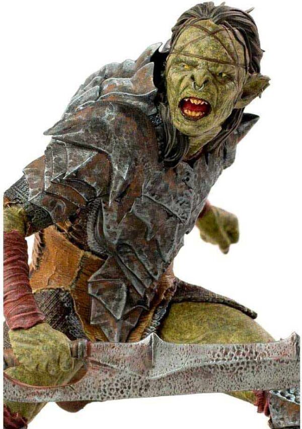 Figura Art Scale El señor de los anillos Orco con espada