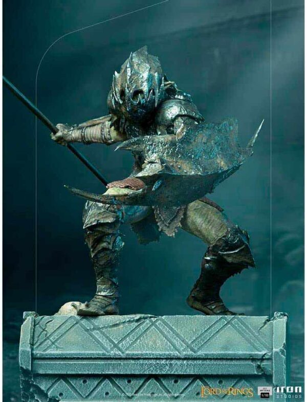 Figura Art Scale El señor de los anillos Orco con armadura