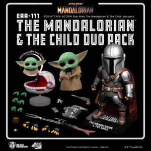 Figura EGG Attack Star Wars The Mandalorian y The Child