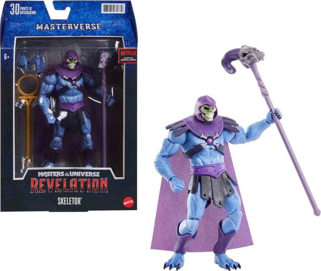 Primer tráiler oficial de Masters del Universo. 3 Figura Skeletor – Masters of the Universe: Revelation