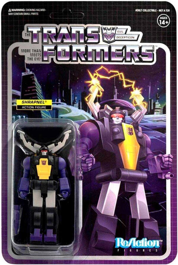 Figura ReAction Transformers Shrapnel