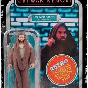 Figura Star Wars Obi-Wan Kenobi Wandering Jedi Colección Retro