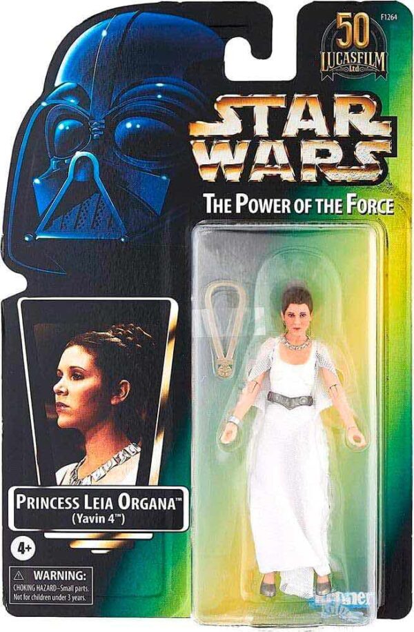 Figura Star Wars Princesa Leia Organa Yavin 4 Serie Black