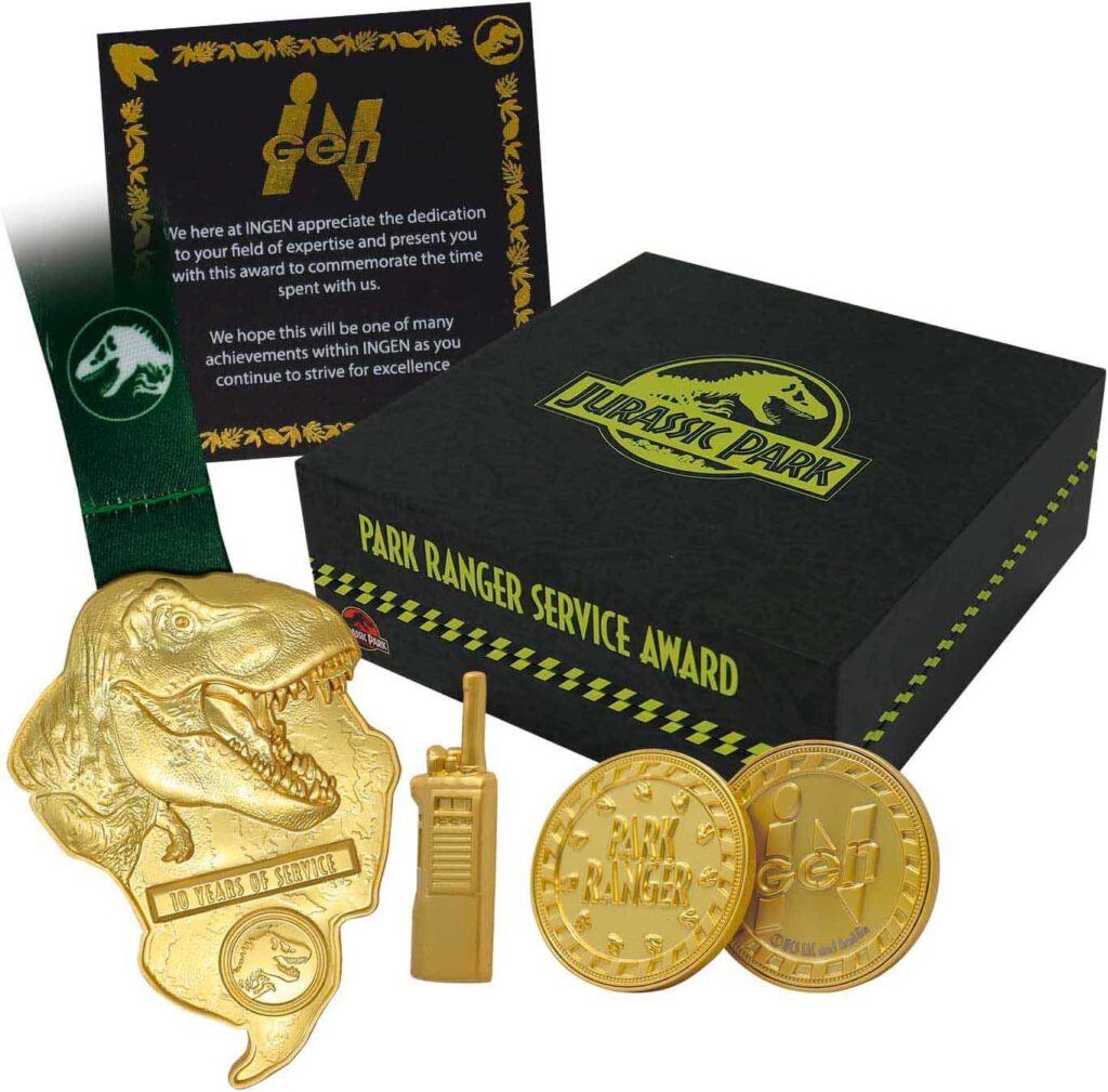 Crítica Jurassic World: El renacer ★★★ (2025) mejor que la anterior. 6 Kit Premium Box Jurassic Park Ranger Service Edición Limitada