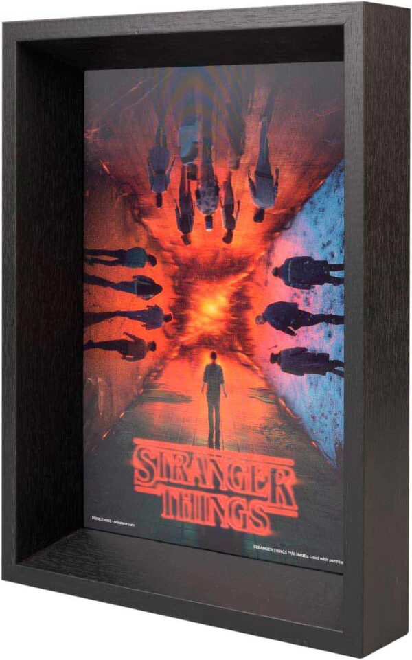 Print Lenticular Enmarcado Stranger Things