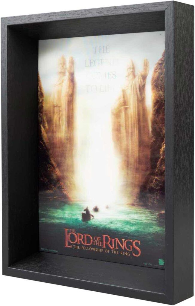 Print Lenticular Enmarcado El señor de los anillos