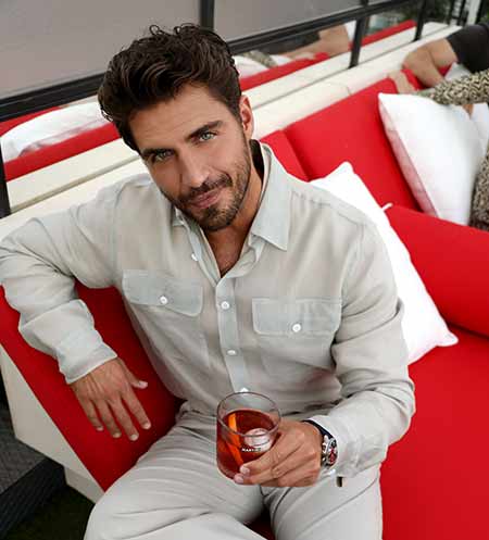 Maxi Iglesias en la TERRAZZA MARTINI