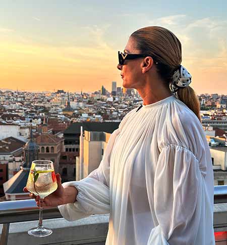 Nawja Nimri en la TERRAZZA MARTINI