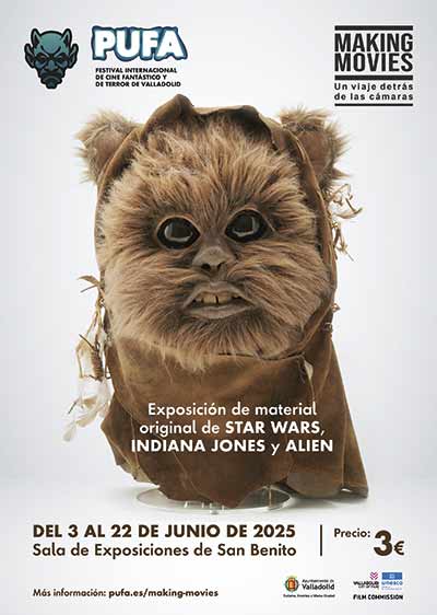 La exposición Making Movies aterriza en Valladolid con objetos originales de Star Wars, Alien e Indiana Jones