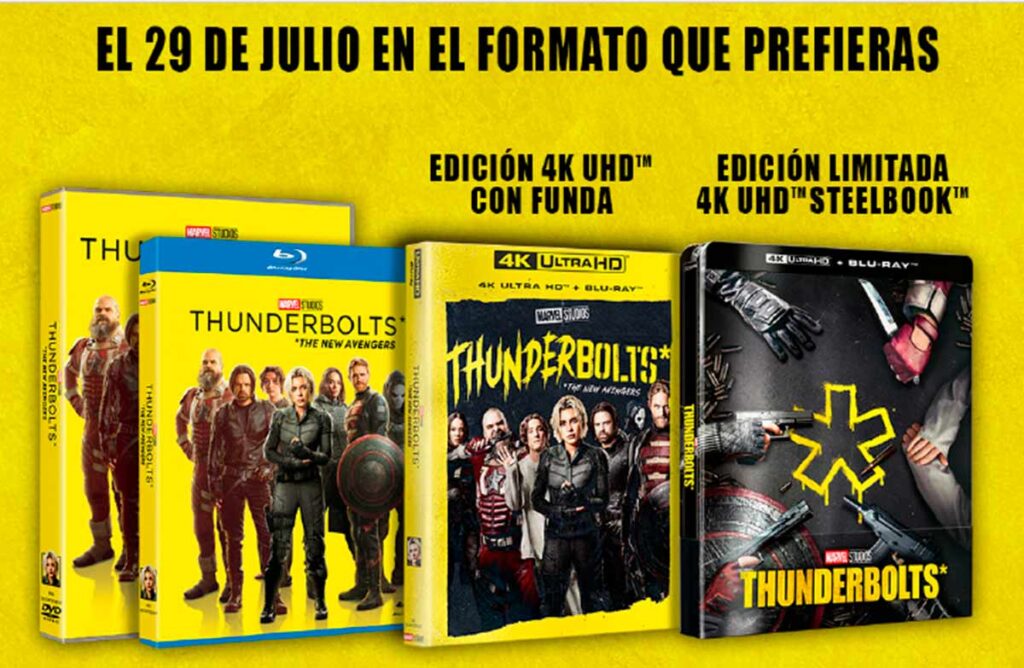 Lanzamiento de la película Thunderbolts