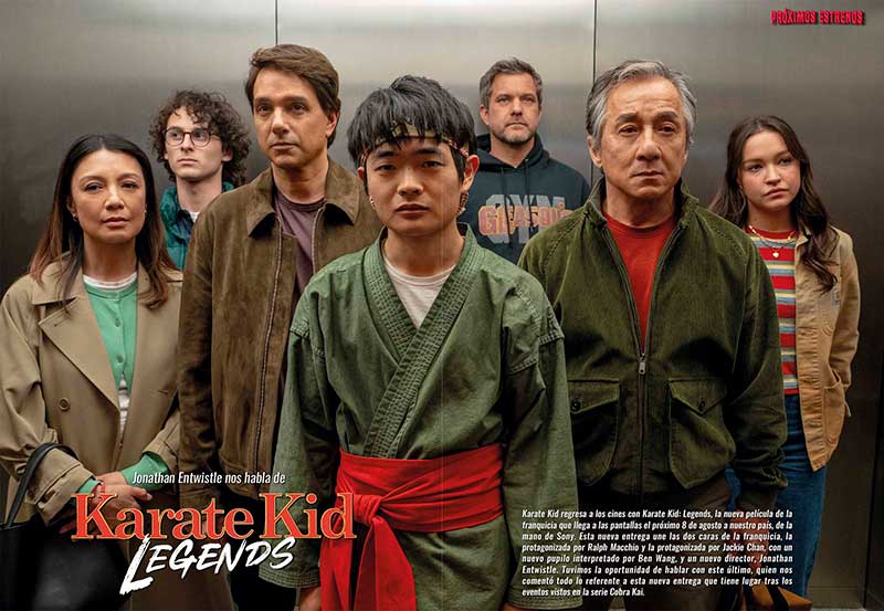Karate Kid Legends en Revista ACCION AGOSTO 2025 número 2508