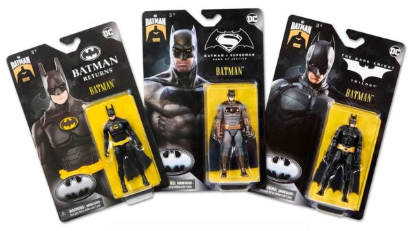 DC Comics-Pack de 3 Figuras Batman  10cm