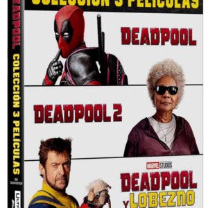 Deadpool 1+2+3 (4K UHD + Blu-ray) Pack 3 Peliculas