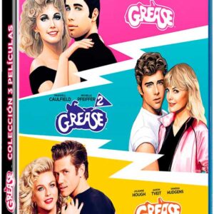 Pack Grease, Grease 2 y Grease Live musical (3 películas) (Blu-ray)
