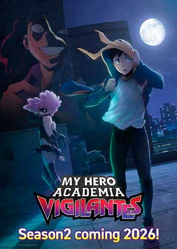 Confirmada la segunda temporada de My Hero Academia Vigilantes Illegals