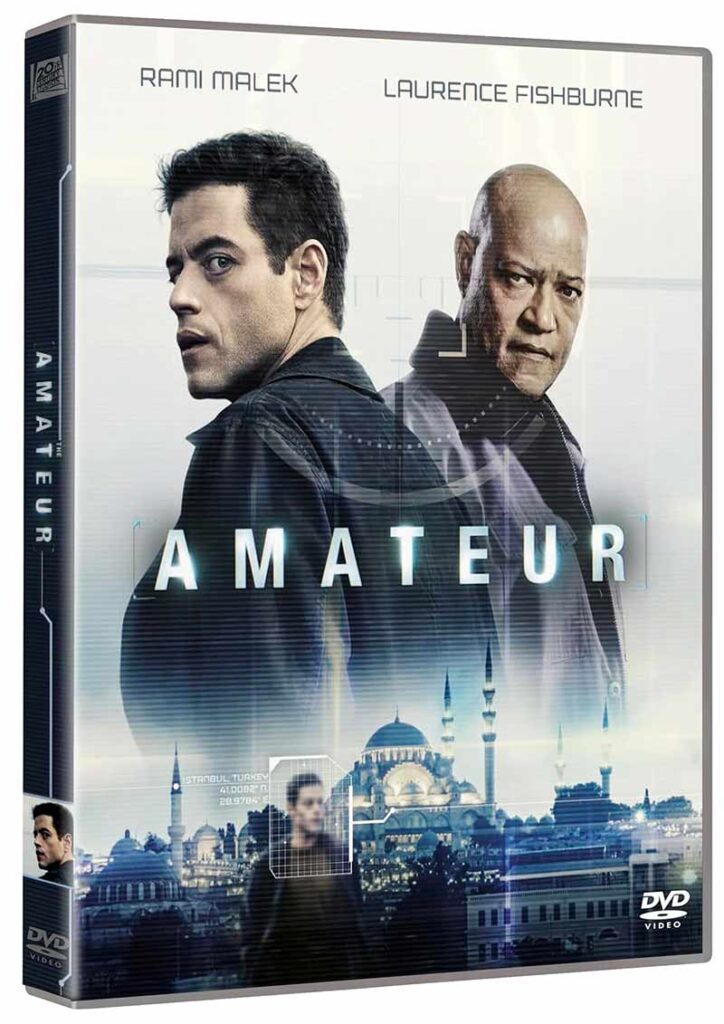 Crítica Amateur ★★★ Rami Malek busca venganza 3 Amateur DVD