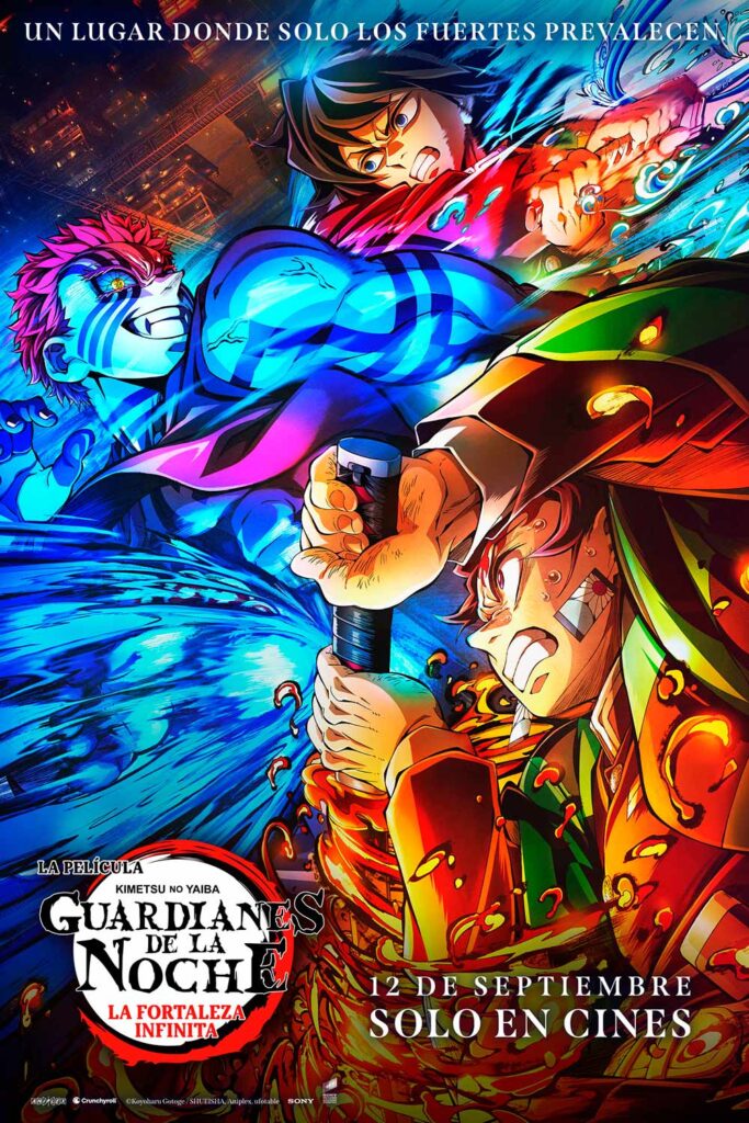 Se anuncia la venta de entradas de Guardianes de la noche: Kimetsu no Yaiba La Fortaleza Infinita