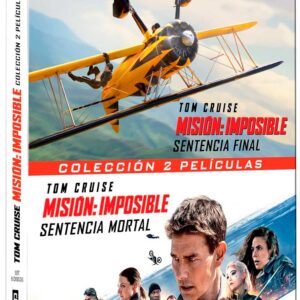 Mision Imposible 7+8 (4K UHD + Blu-ray + Blu-ray Extras) Pack 2 peliculas: Sentencia Mortal + Sentencia Final (6 discos)