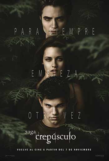 La saga Crepúsculo regresa a los cines por su 20º aniversario 1 La saga Crepúsculo regresa a los cines por su 20º aniversario