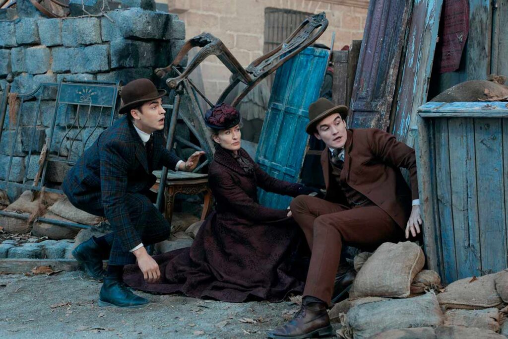 Primer vistazo a la serie Young Sherlock. 1 serie Young Sherlock