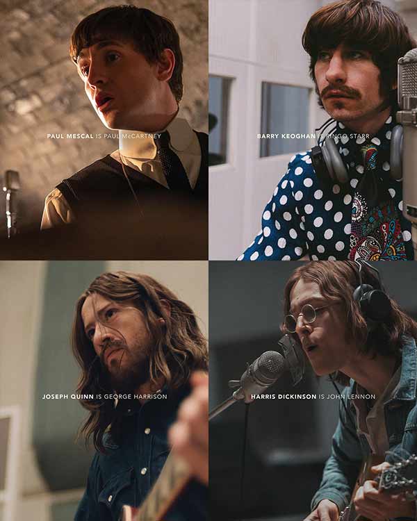 Primer vistazo a las películas de Los Beatles. 1 Primer vistazo a las películas de Los Beatles.