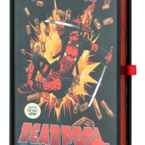 Cuaderno Premium A5 con luz Marvel Deadpool