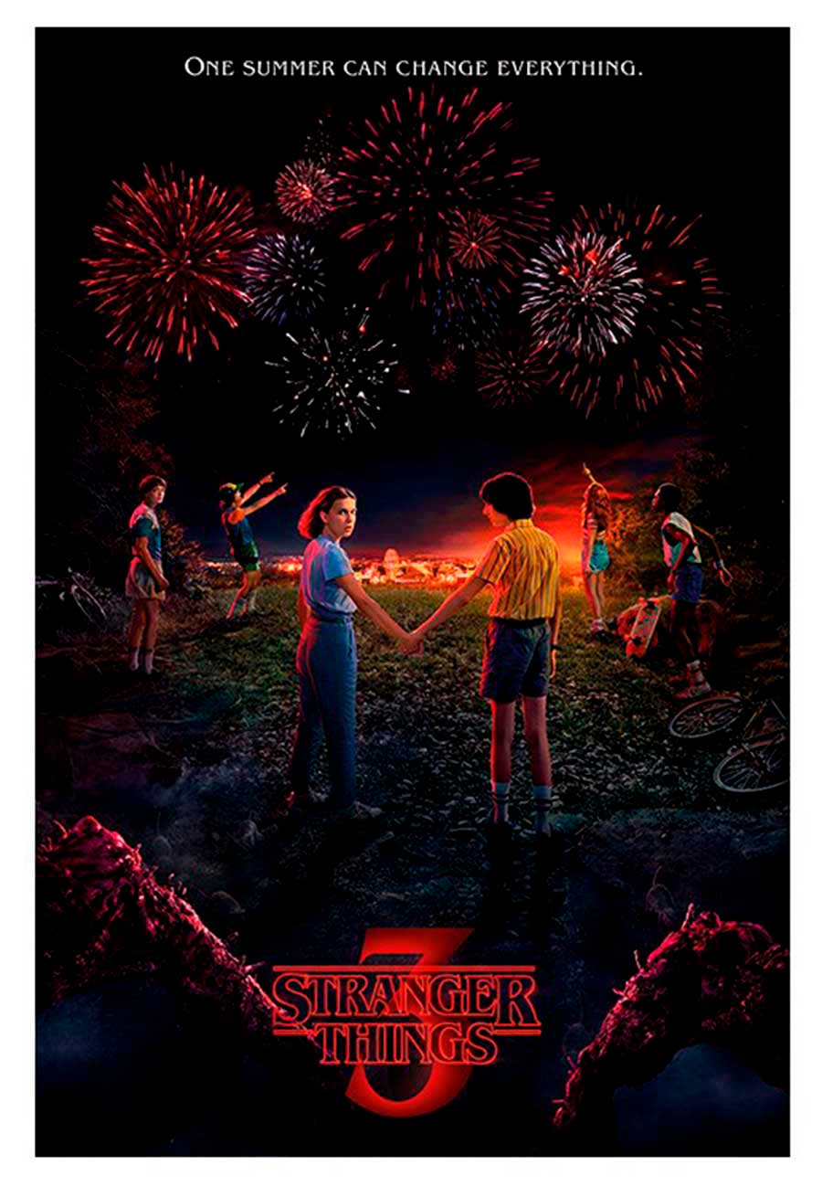 Woo Product Template - Acción Cine Store 1 Poster Stranger Things One Summer 5050574344647