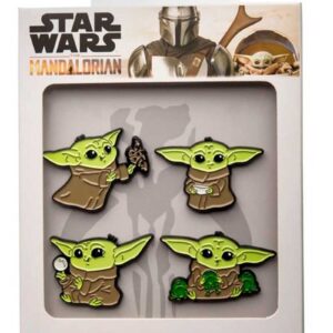Set 4 Pins The Mandalorian The Child Grogu Moods