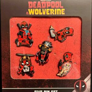 Set de 5 Pins Marvel Deadpool