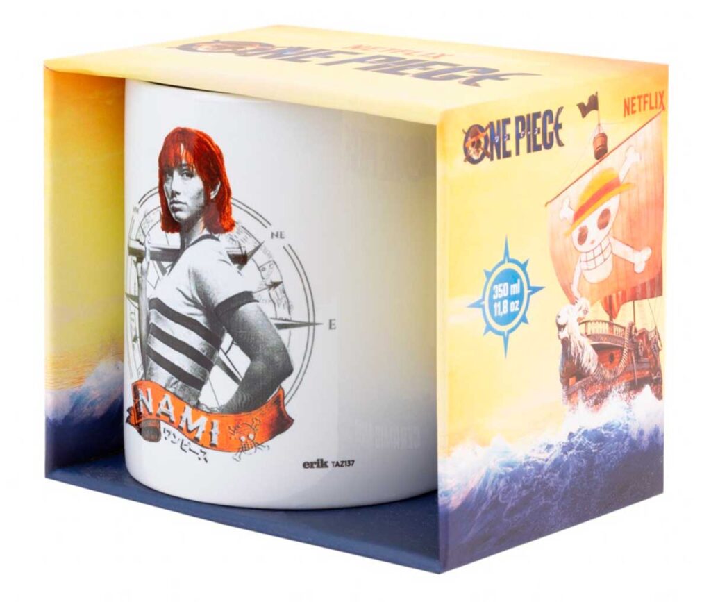 Teaser trailer oficial de ONE PIECE: Rumbo a la Grand Line 10 Taza One Piece Netflix Nami