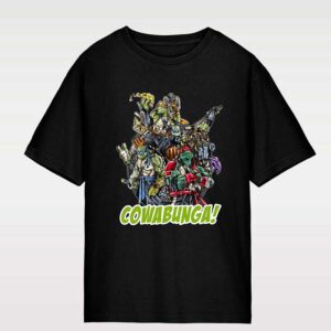 Camiseta Unisex Cowabunga (Tortugas Ninja) - Talla XL (GEN-7 STYLE)