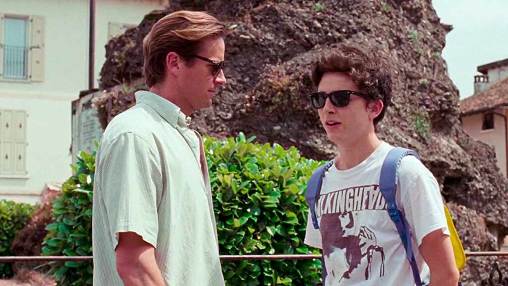 Timothée Chalamet: así ha construido una carrera de grandeza con 30 años 3 Armie Hammer y Timothée Chalamet en Call Me by Your Name