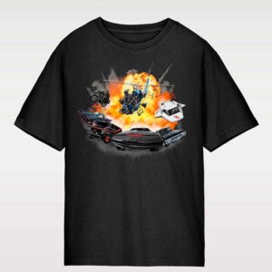 Camiseta Unisex Vehículos series de televisión - Talla M (GEN-7 STYLE)