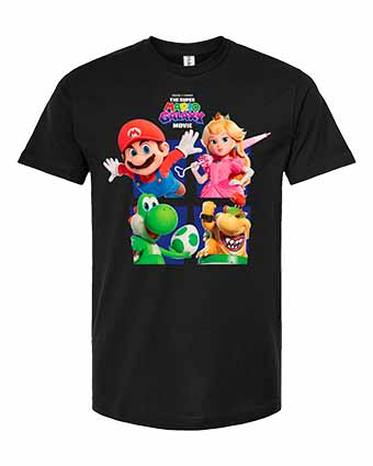 Concurso camiseta oficial de Super Mario Galaxy: La película 1 Concurso camiseta Super Mario Galaxy: La película