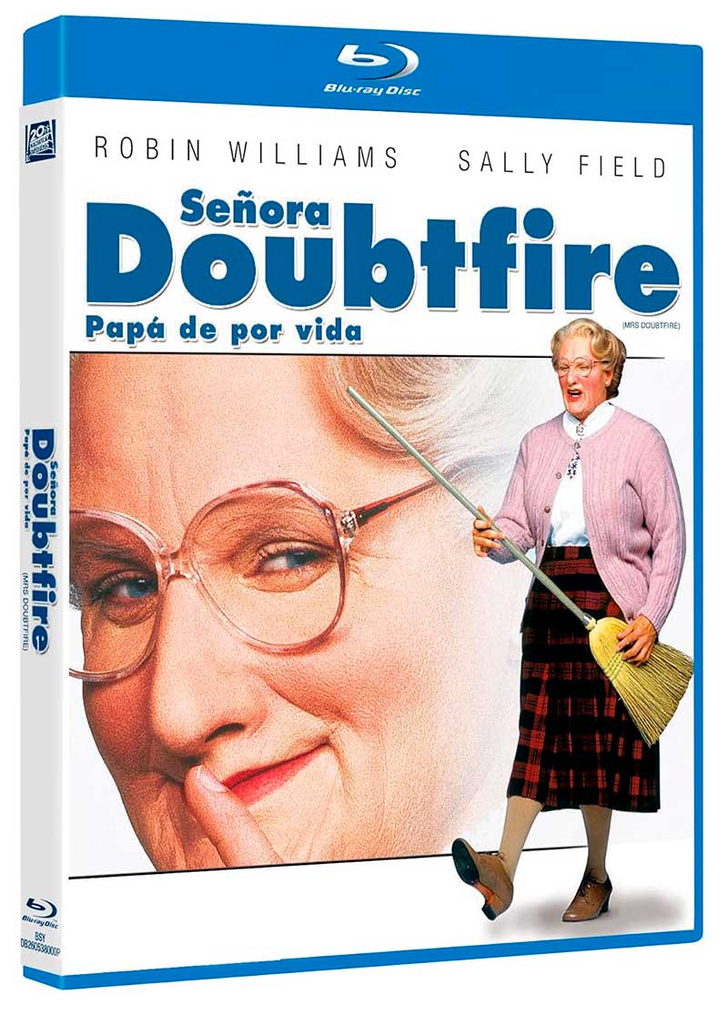 Woo Product Template - Acción Cine Store 1 Señora Doubtfire Papá de por Vida (1993) (Blu-ray)