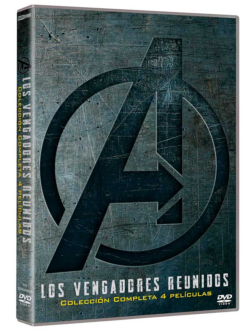 Woo Product Template - Acción Cine Store 1 Vengadores (The Avengers) 1-4 (DVD) Pack 4 peliculas