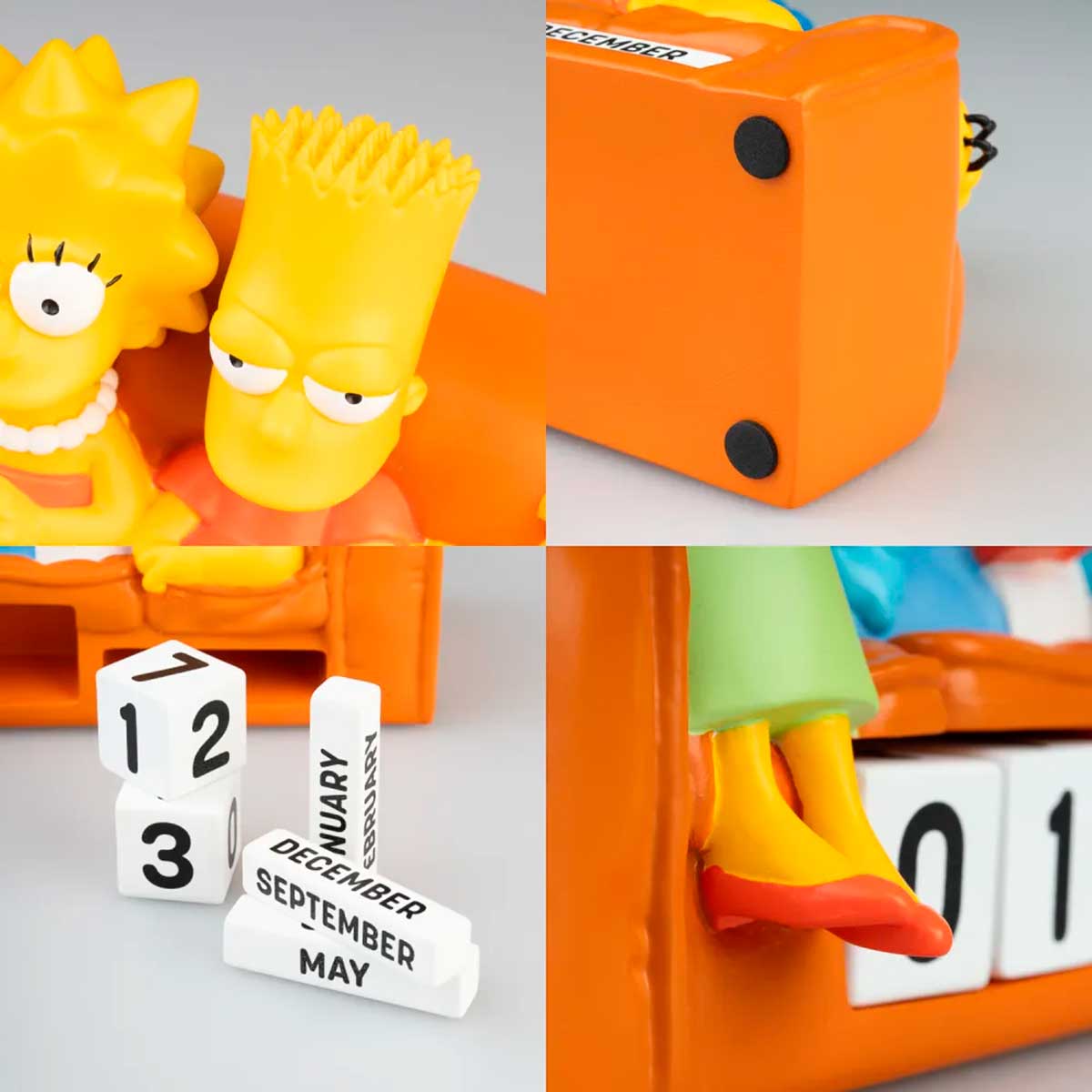 Calendario perpetuo The Simpson familia 1 Calendario perpetuo The Simpson familia