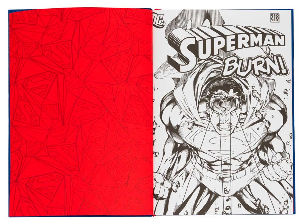 Cuaderno lenticular DC Comics Superman A5 2 Cuaderno lenticular DC Comics Superman A5
