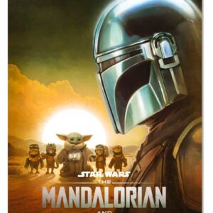 Nueva película de Los Ángeles de Charlie en desarrollo 3 Poster Star Wars The Mandalorian and Grogu - Din Djarin