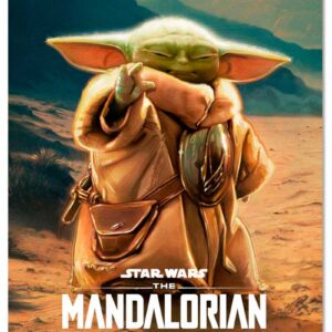 Nueva película de Los Ángeles de Charlie en desarrollo 4 Poster Star Wars the Mandalorian and grogu Grogu