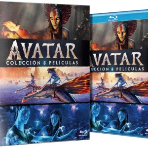 Avatar Pack 3 Peliculas (Blu-ray): Avatar (2009) + Avatar: El Sentido del Agua (2022) + Avatar: Fuego y Ceniza (2025)